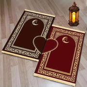 Tapis De Prière Couple - Rouge Mes Tapis De Prière