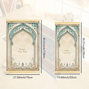 Tapis de prière personnalisable doux antidérapant Mes Tapis De Prière