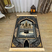 Tapis de prière épais antidérapant polyester luxe Mes Tapis De Prière