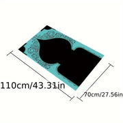 Tapis de prière rose personnalisé Eid Mubarak Mes Tapis De Prière