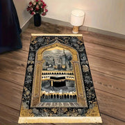 Tapis de prière polyester lavable intérieur Mes Tapis De Prière