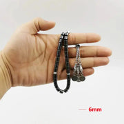 Chapelet musulman hématite 33 perles élégantes Mes Tapis De Prière