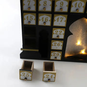 Calendrier de l'Avent Ramadan en bois LED Mes Tapis De Prière