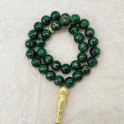 Bracelet de prière musulman perles café Mes Tapis De Prière