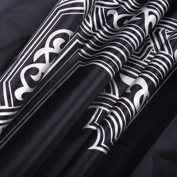 Tapis de prière vert clair avec boussole et pochette pratique - Mes Tapis De Prière