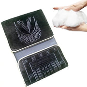 Tapis de prière musulman avec dossier rembourré pliable - Mes Tapis De Prière