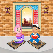 Tapis de prière pliable rouge avec dossier luxe Mes Tapis De Prière