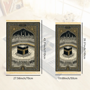 Tapis de prière Kaaba antidérapant pliable luxe Mes Tapis De Prière